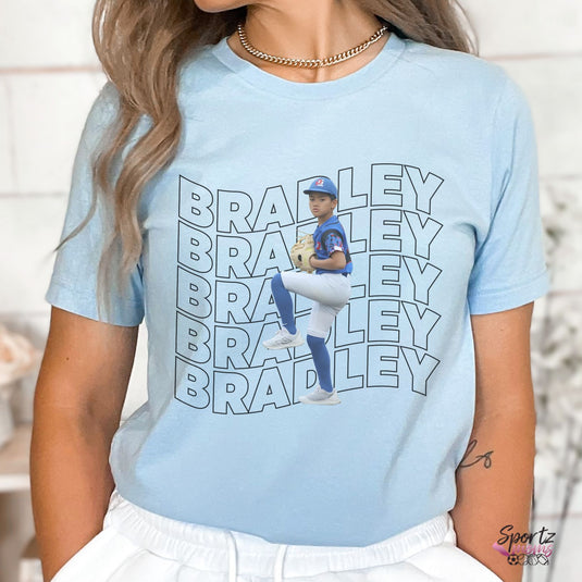 Picture Wavy Name Design - Unisex Adult Basic Apparel