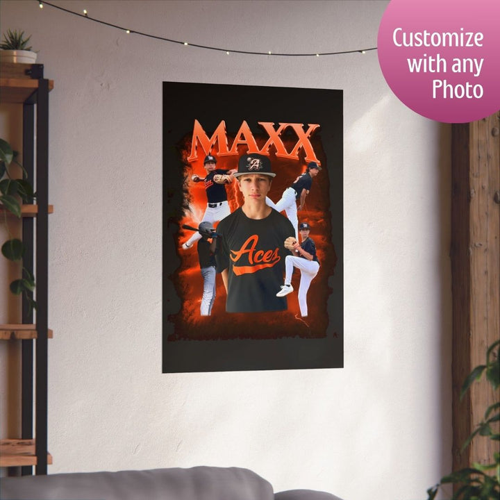 Picture Fusion Design Matte Vertical Posters