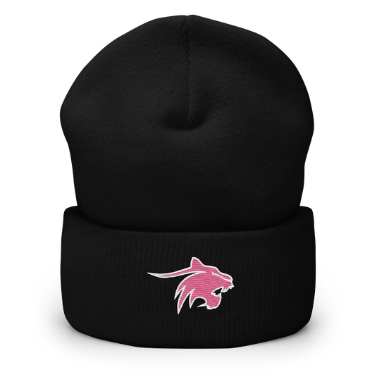 Latrobe Boys Soccer Cuffed Beanie - Cancer Design