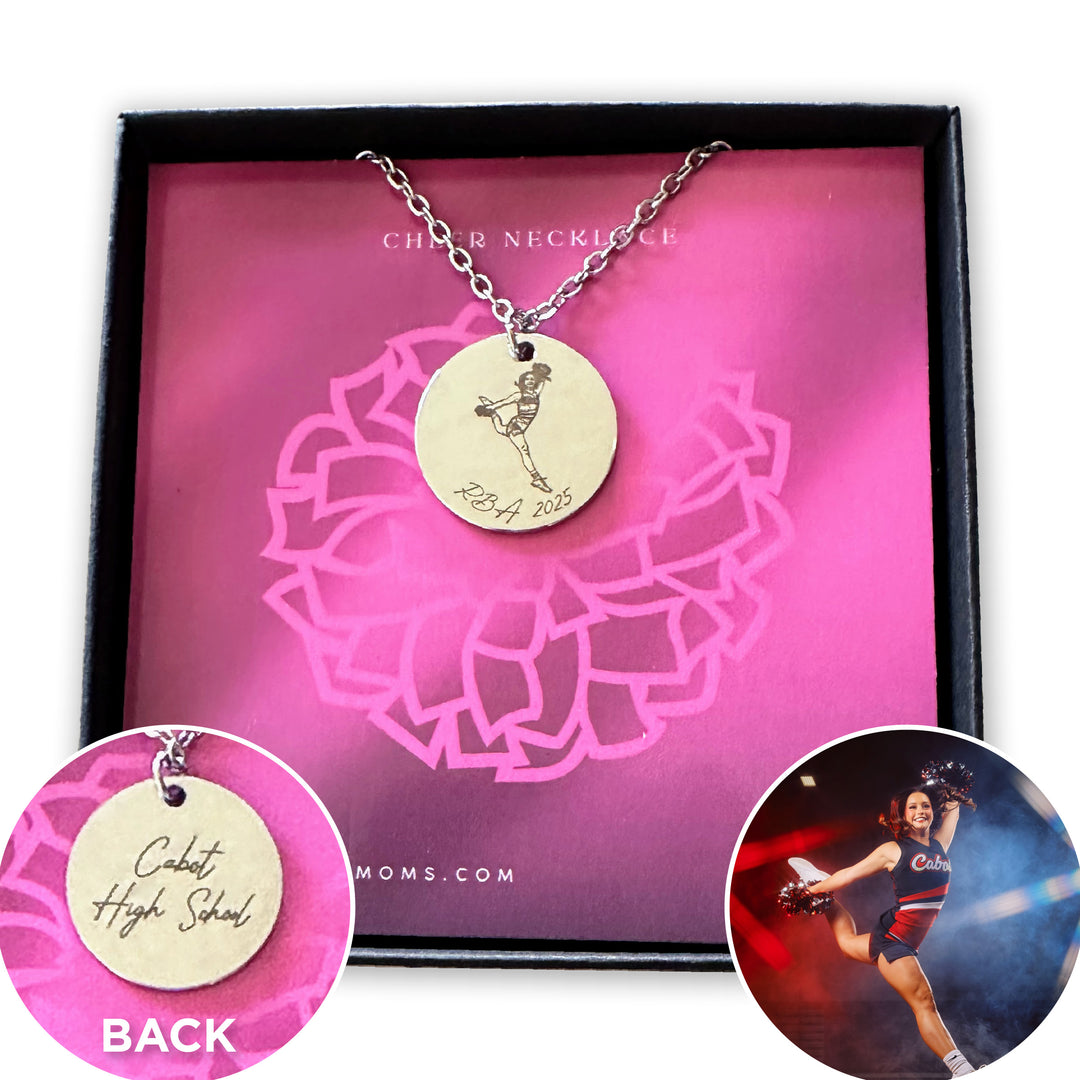 Custom Picture Engraved Coin Necklace