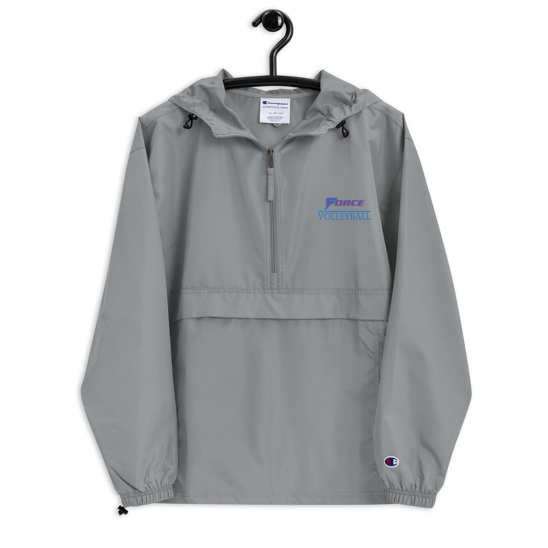 Force Volleyball Club Embroidered Champion Packable Jacket