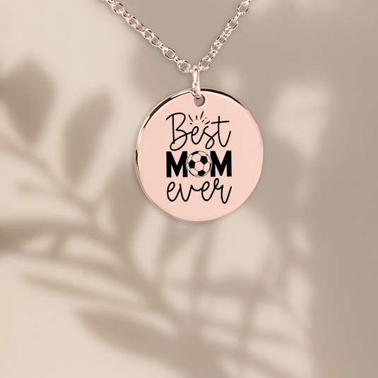 Best Mom Ever Coin Necklace