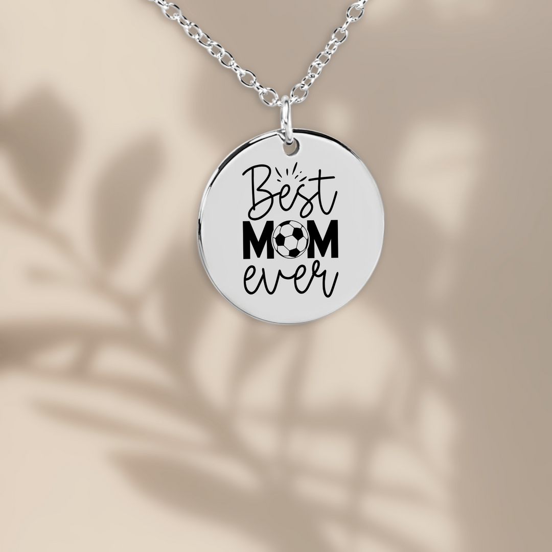 Best Mom Ever Coin Necklace