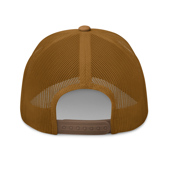 Retro Embroidered Trucker Cap