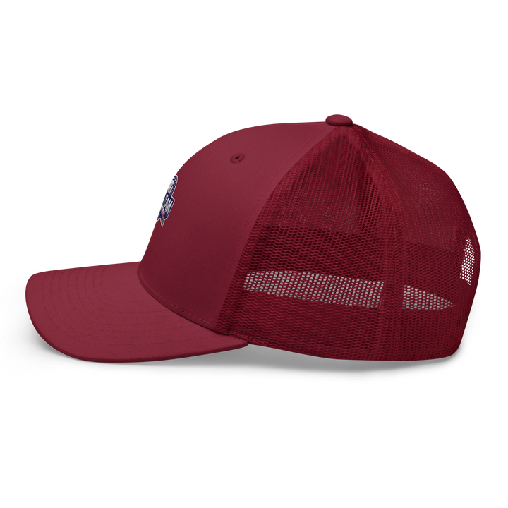 Retro Embroidered Trucker Cap