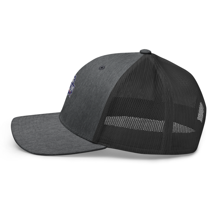 Retro Embroidered Trucker Cap