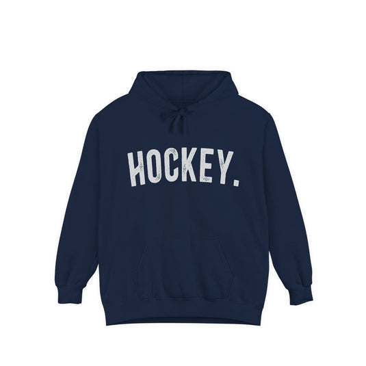 Rustic Design Hockey Adult Unisex Premium Hooded Sweatshirt