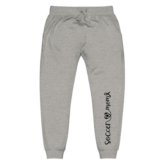 Cancer Collection Pick Your Sport Mom Ribbon & Heart Adult Unisex fleece sweatpants
