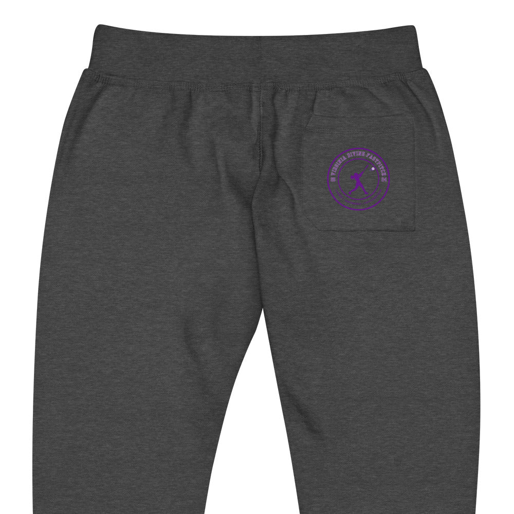 Virginia Divine Sports Unisex fleece sweatpants - Circle Logo on Back Pocket