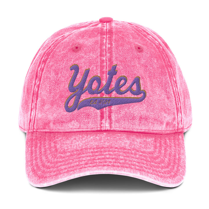 Chewsville Coyotes Vintage Cotton Twill Cap